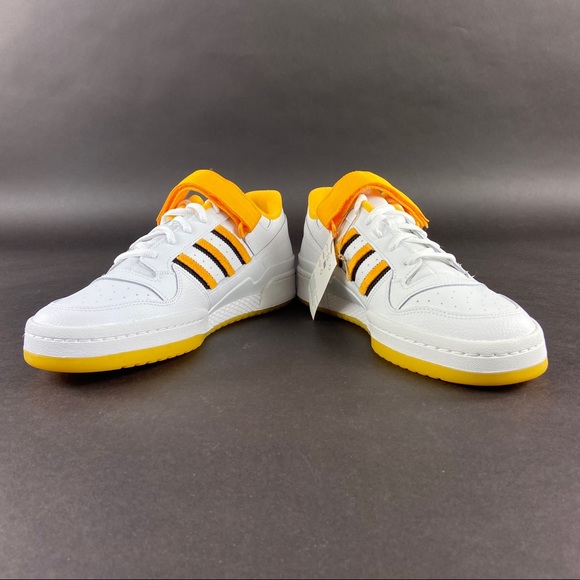 Adidas Men's Forum Low City Pack Los Angeles White Yellow Shoes Sizes 8 - 13 - Picture 7 of 10